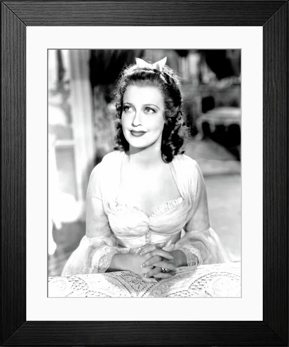 Framed Print : NEW MOON, Jeanette MacDonald, in a costume by Adrian, 1940