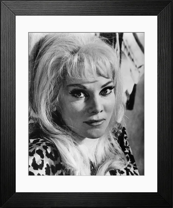 Framed Print : NEGATIVES, Diane Cilento, 1968
