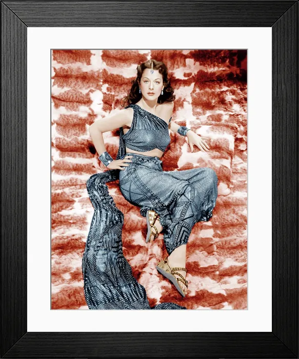 Framed Print : SAMSON AND DELILAH, Hedy Lamarr, 1949