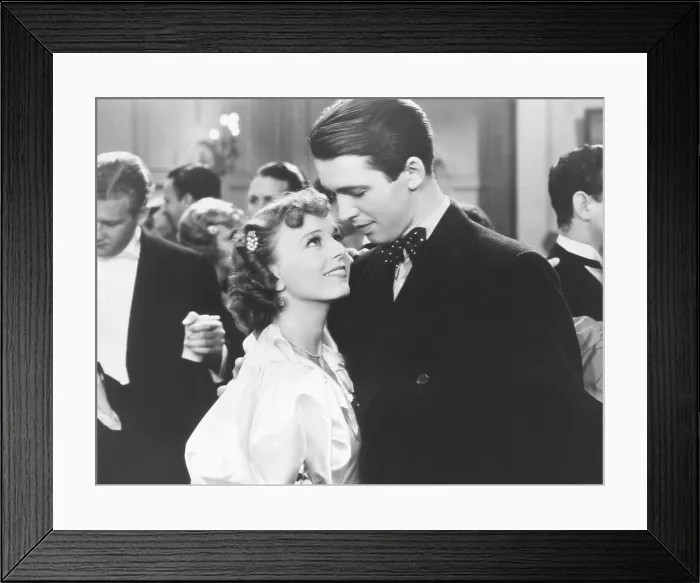 Framed Print : NEXT TIME WE LOVE, from left: Margaret Sullavan, James Stewart, 1936 Framed Print : NEXT TIME WE LOVE, from left: Margaret Sullavan, James Stewart, 1936