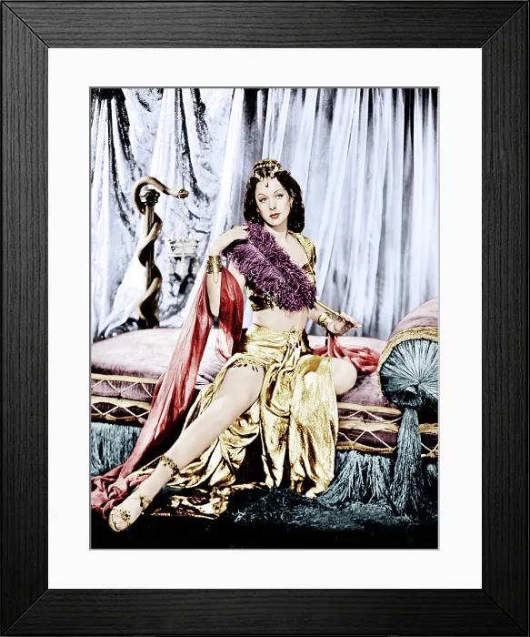 Framed Print : SAMSON AND DELILAH, Hedy Lamarr, 1949 Framed Print : SAMSON AND DELILAH, Hedy Lamarr, 1949