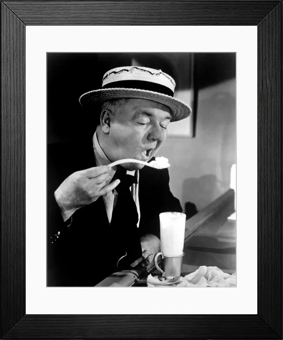 Framed Print : NEVER GIVE A SUCKER AN EVEN BREAK, W.C. Fields, 1941
