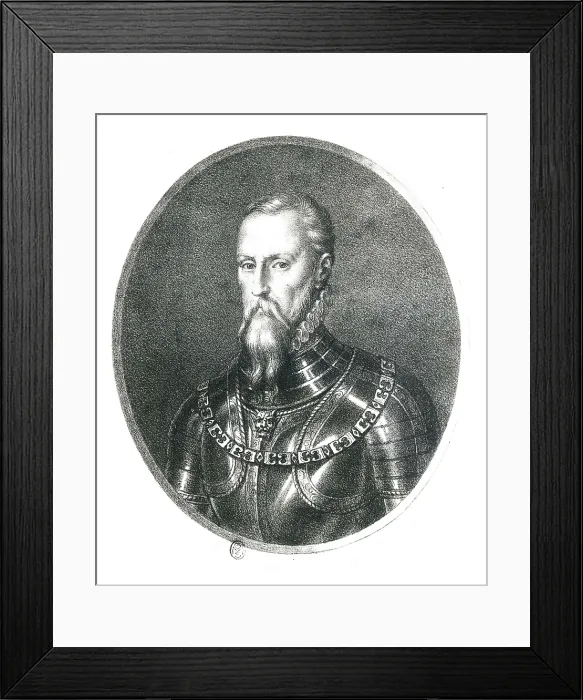 Framed Print : ALBA, Fernando Alvarez de Toledo y Pimentel, Duke of (1507-1582). Portrait of the Duke of Alba. Litography. AISA / Everett Collection**US SALES ONLY**