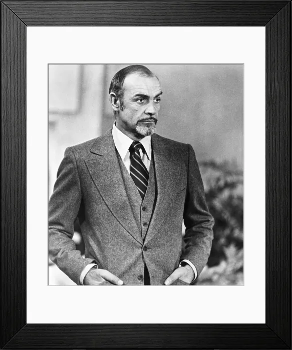 Framed Print : THE NEXT MAN, Sean Connery, 1976