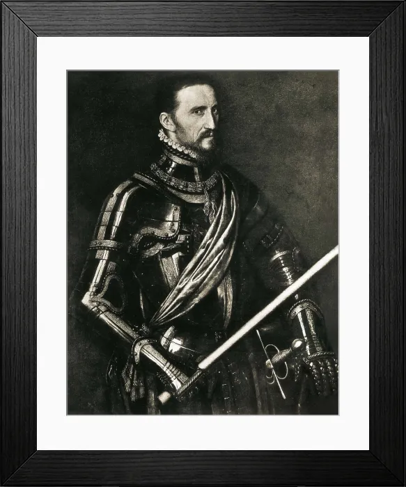 Framed Print : ALBA, Fernando Alvarez de Toledo y Pimentel, Duke of (1507-1582). AISA / Everett Collection**US SALES ONLY**