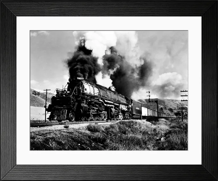 Framed Print : The Union Pacific Railroad, the largest railroad network in the United States, Echo, Utah, 1942.. Courtesy: CSU Archives / Everett Collection Framed Print : The Union Pacific Railroad, the largest railroad network in the United States, Echo, Utah, 1942.. Courtesy: CSU Archives / Everett Collection