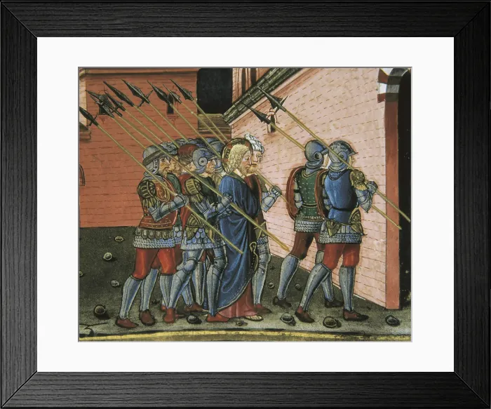 Framed Print : DE PREDIS, Cristoforo (1440-1486). Stories of Saint Joachim, Saint Anne, Virgin Mary, Jesus, the Baptist and the End of the World. 1476 Framed Print : DE PREDIS, Cristoforo (1440-1486). Stories of Saint Joachim, Saint Anne, Virgin Mary, Jesus, the Baptist and the End of the World. 1476