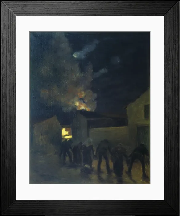 Framed Print : BASTIEN-LEPAGEJules (1848-1884). The Chain. ca. 1870. Naturalism. Oil on canvas. BELGIUM. Tournai. Fine Arts Museum. AISA / Everett Collection (84767)**US SALES ONLY**
