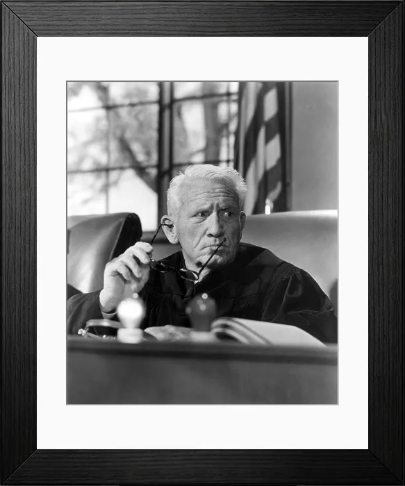 Framed Print : JUDGMENT AT NUREMBERG, Spencer Tracy, 1961