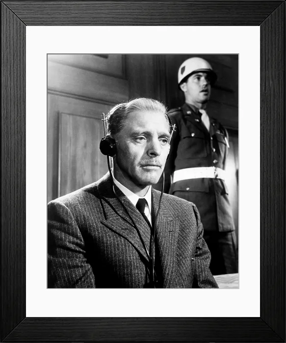Framed Print : JUDGMENT AT NUREMBERG, Burt Lancaster, 1961