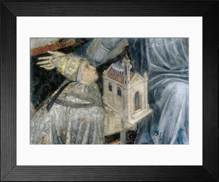 Framed Print : VECCHIETTALorenzo di Pietro (1412-1490). Cappella del Sacro Chiodo or the Old Sacristy. 1446-1449. ITALY. Siena Framed Print : VECCHIETTALorenzo di Pietro (1412-1490). Cappella del Sacro Chiodo or the Old Sacristy. 1446-1449. ITALY. Siena