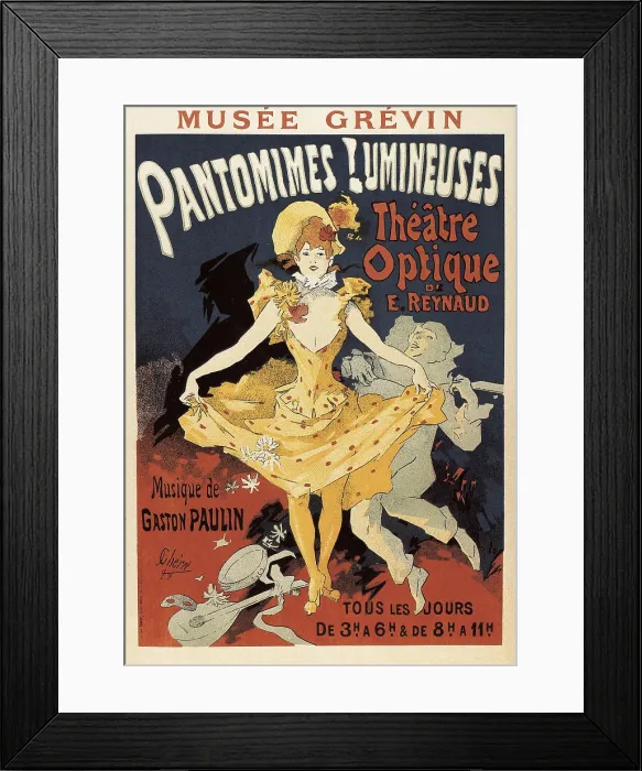 Framed Print : REYNAUD, Emile (1844-1918). French inventor, responsible for the first projected animated cartoon films Framed Print : REYNAUD, Emile (1844-1918). French inventor, responsible for the first projected animated cartoon films