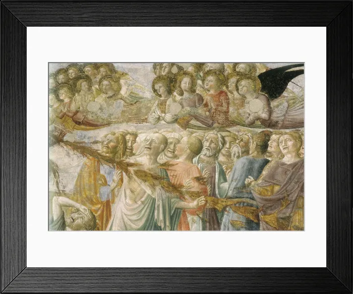 Framed Print : VECCHIETTALorenzo di Pietro (1412-1490). Cappella del Sacro Chiodo or the Old Sacristy. 1446-1449. ITALY. Siena