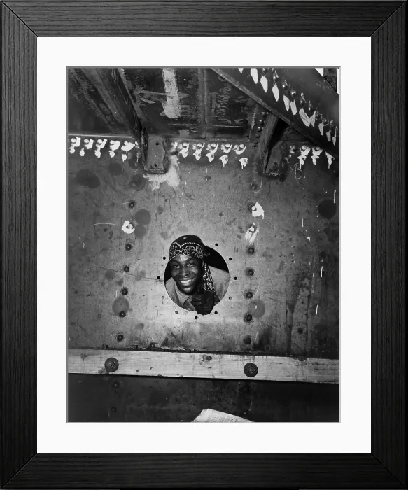 Framed Print : Building the S.S