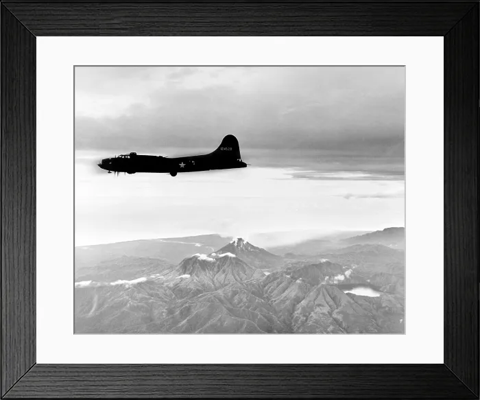 Framed Print : US Army Air Corps bomber in flight, ca, 1941-1946 Framed Print : US Army Air Corps bomber in flight, ca, 1941-1946