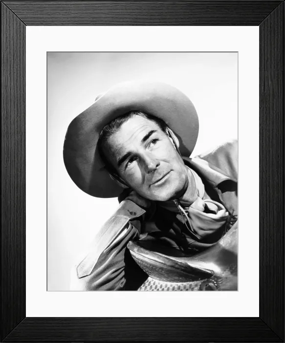 Framed Print : THE NEVADAN, (aka THE MAN FROM NEVADA), Randolph Scott, 1950 Framed Print : THE NEVADAN, (aka THE MAN FROM NEVADA), Randolph Scott, 1950