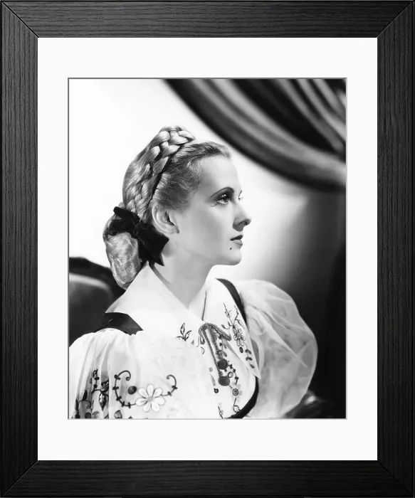 Framed Print : NEW WINE, Ilona Massey, 1941