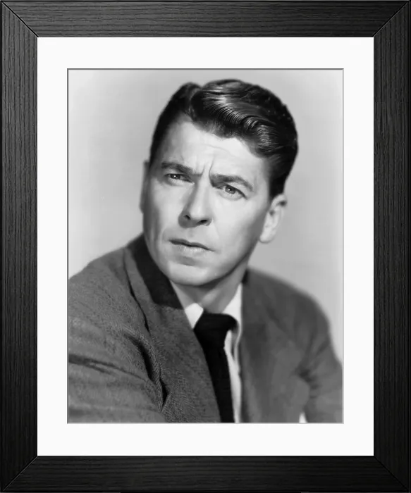 Framed Print : BEDTIME FOR BONZO, Ronald Reagan, 1951