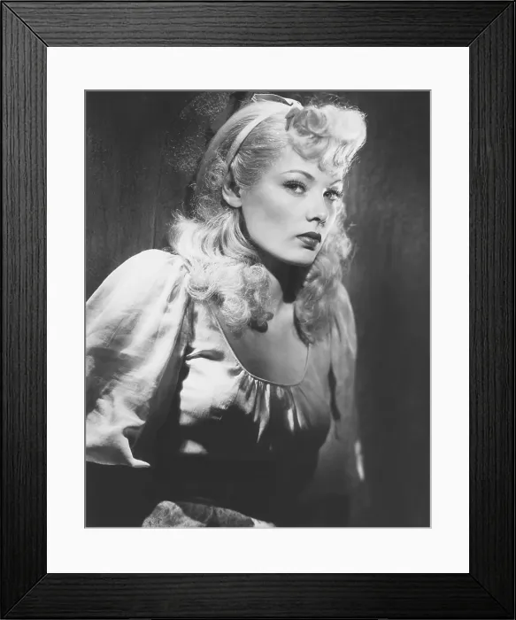 Framed Print : A BELL FOR ADANO, Gene Tierney, 1945, TM & Copyright 20th Century Fox Film Corp. / courtesy Everett Collection Framed Print : A BELL FOR ADANO, Gene Tierney, 1945, TM & Copyright 20th Century Fox Film Corp. / courtesy Everett Collection