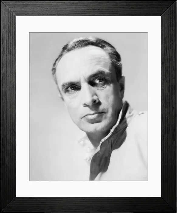 Framed Print : KING OF THE DAMNED, Conrad Veidt, 1935 Framed Print : KING OF THE DAMNED, Conrad Veidt, 1935