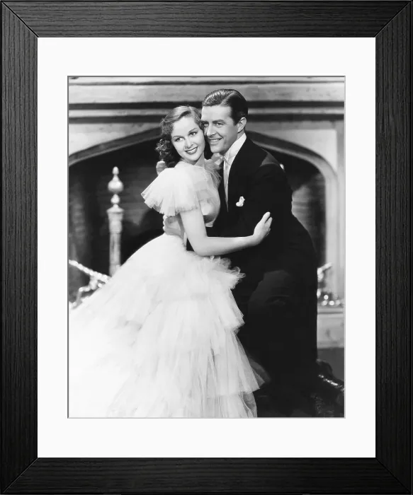 Framed Print : BEAU GESTE, from left: Susan Hayward, Ray Milland, 1939