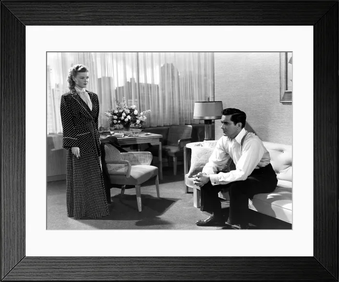 Framed Print : NIGHTMARE ALLEY, Helen Walker, Tyrone Power, 1947. TM and Copyright 20th Century Fox Film Corp. All rights reserved. Courtesy: Everett Collection