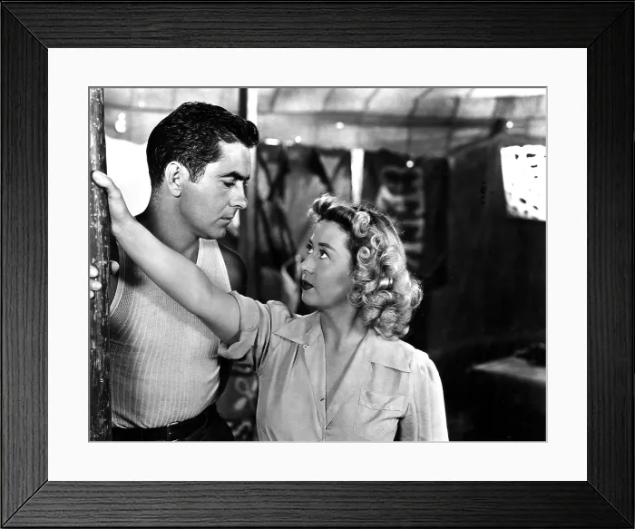Framed Print : NIGHTMARE ALLEY, Tyrone Power, Joan Blondell, 1947. TM and Copyright 20th Century Fox Film Corp. All rights reserved. Courtesy: Everett Collection