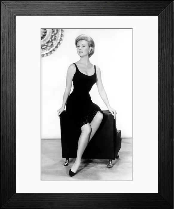 Framed Print : FOR LOVE OR MONEY, Mitzi Gaynor (in a dress by Jean Louis), 1963