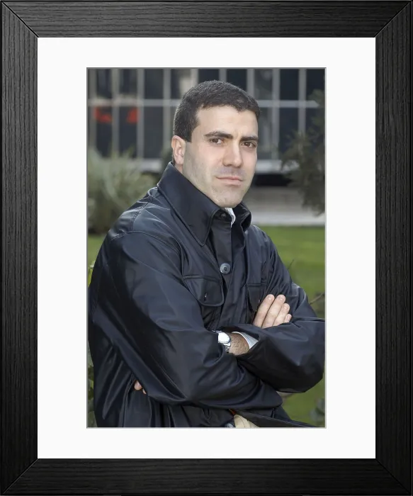 Framed Print : SERESFrancesc (1972). Writer. 2004. Oscar Elias / AISA / Everett Collection (184361)**US SALES ONLY**