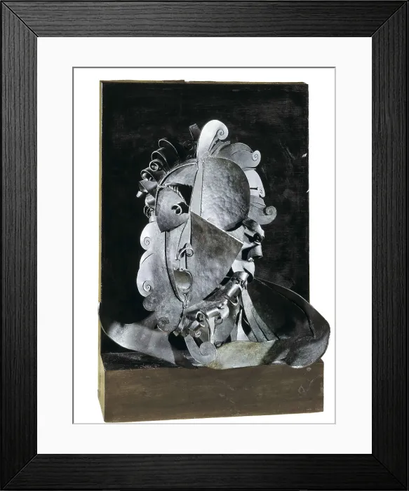 Framed Print : GARGALLO, Pablo (1881-1934). Head of a Prophet. 1926. Sculpture on ivory. SPAIN. Madrid. Reina Sofia Art Centre National Museum. AISA / Everett Collection**US SALES ONLY** Framed Print : GARGALLO, Pablo (1881-1934). Head of a Prophet. 1926. Sculpture on ivory. SPAIN. Madrid. Reina Sofia Art Centre National Museum. AISA / Everett Collection**US SALES ONLY**