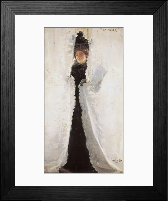 Framed Print : PLA GALLARDO, Cecilio (1860-1934). La Mosca. ca. 1897. Oil on canvas. SPAIN. Valencia. San Pio V Fine Arts Museum. AISA / Everett Collection**US SALES ONLY** Framed Print : PLA GALLARDO, Cecilio (1860-1934). La Mosca. ca. 1897. Oil on canvas. SPAIN. Valencia. San Pio V Fine Arts Museum. AISA / Everett Collection**US SALES ONLY**