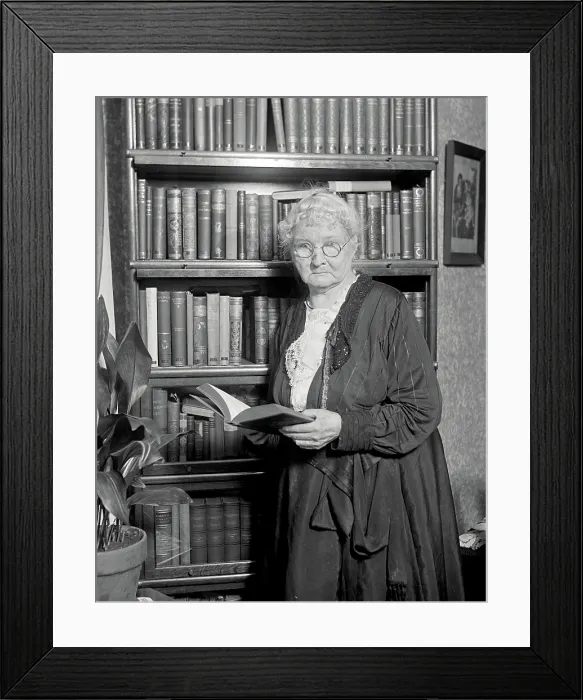 Framed Print : Mother Jones. Mary Harris Jones, photo ca. May 1, 1929 Framed Print : Mother Jones. Mary Harris Jones, photo ca. May 1, 1929