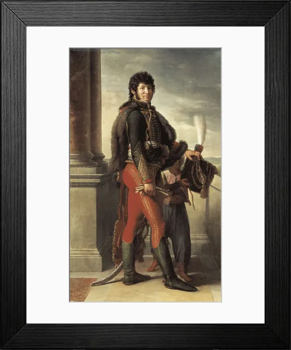 Framed Print : GERARD, Franois (1770-1837). Joaquim Murat. Neoclassicism. Oil on canvas. FRANCE. Versailles. National Museum of Versailles. AISA / Everett Collection**US SALES ONLY**