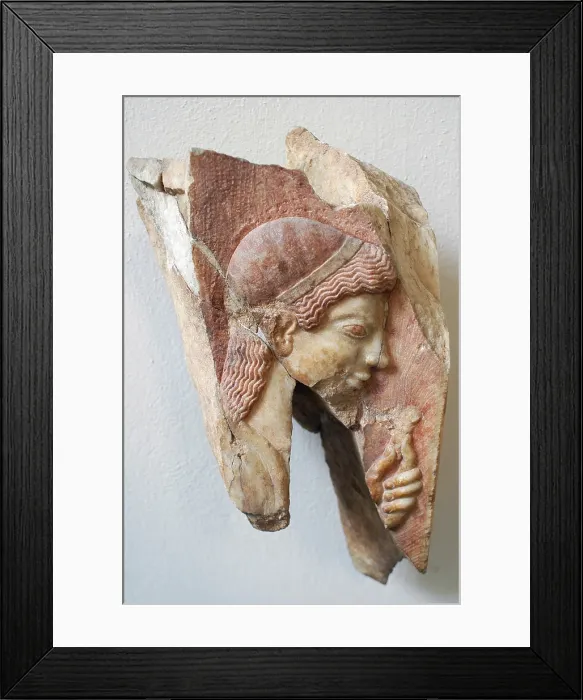 Framed Print : GERMANY. Berlin. Pergamon Museum (Pergamonmuseum). Sculpture. - Oscar Elias / Iberfoto / Everett Collection (123739)**US SALES ONLY**
