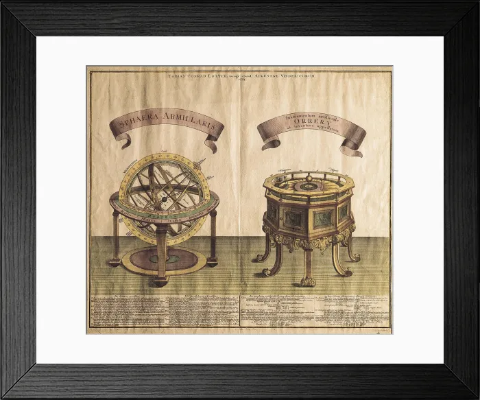 Framed Print : Armilar sphere and planetarium (1774). SPAIN. Barcelona. Barcelona Maritime Museum. - M.C.Esteban / Iberfoto / Everett Collection (125285)**US SALES ONLY** Framed Print : Armilar sphere and planetarium (1774). SPAIN. Barcelona. Barcelona Maritime Museum. - M.C.Esteban / Iberfoto / Everett Collection (125285)**US SALES ONLY**