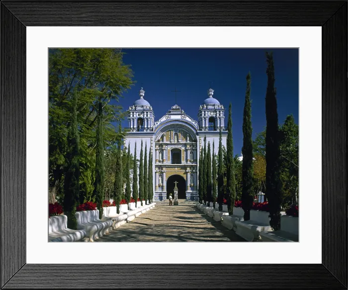 Framed Print : MEXICO. Oaxaca. Church of Santo Domingo. RAGA / AISA / Everett Collection (189874)**US SALES ONLY**
