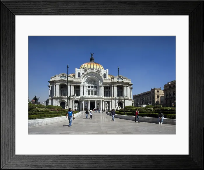 Framed Print : MEXICO. Mexico City. Fine Arts Palace. RAGA / AISA / Everett Collection (189896)**US SALES ONLY**