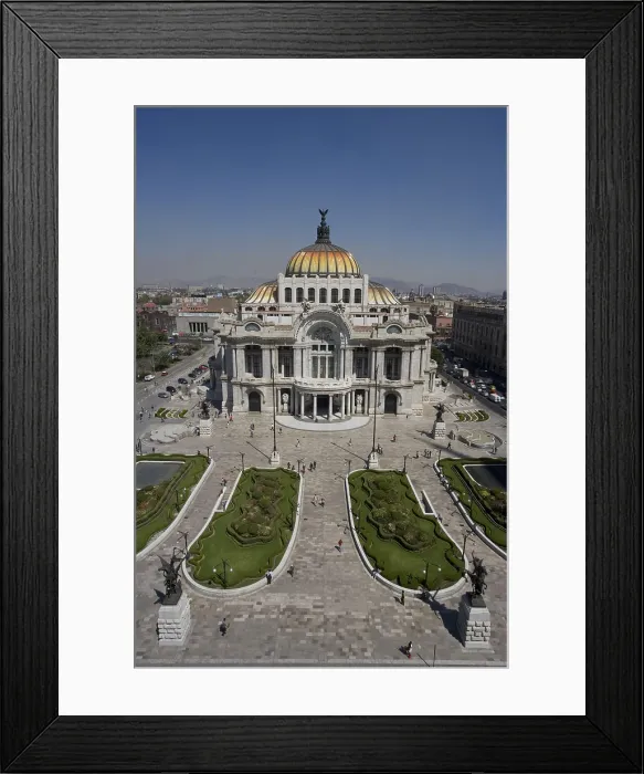 Framed Print : MEXICO. Mexico City. Fine Arts Palace. RAGA / AISA / Everett Collection (189898)**US SALES ONLY**