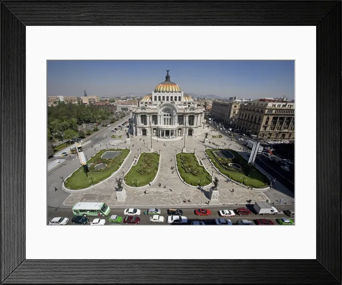 Framed Print : MEXICO. Mexico City. Fine Arts Palace. RAGA / AISA / Everett Collection (189899)**US SALES ONLY**
