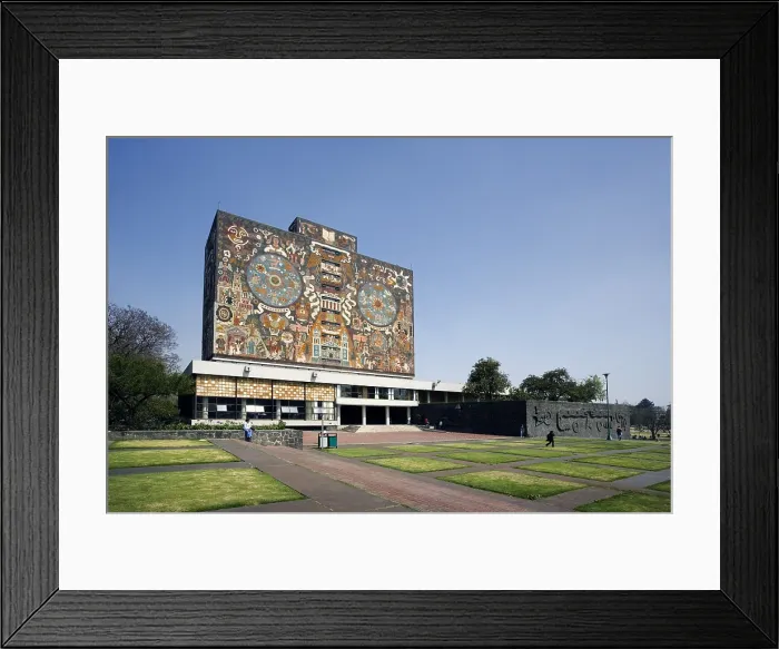 Framed Print : MEXICO. Mexico City. Reforma Avenue. Mexico Autonomous University. RAGA / AISA / Everett Collection (189923)**US SALES ONLY** Framed Print : MEXICO. Mexico City. Reforma Avenue. Mexico Autonomous University. RAGA / AISA / Everett Collection (189923)**US SALES ONLY**