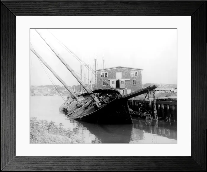 Framed Print : Tilting boat at Gloucester, Massachusetts, photograph by Carl Van Vechten, July 28, 1936 Framed Print : Tilting boat at Gloucester, Massachusetts, photograph by Carl Van Vechten, July 28, 1936