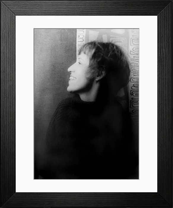 Framed Print : Lotte Lenya (1898-1981), Austrian singer and actress, photograph by Carl Van Vechten, February 13, 1962