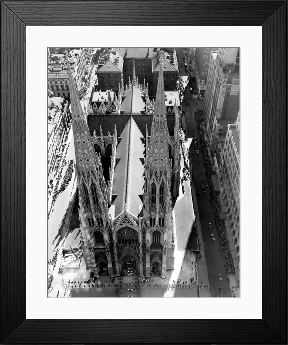 Framed Print : St. Patrick's Cathedral, New York City, September, 1938. Courtesy: CSU Archives / Everett Collection