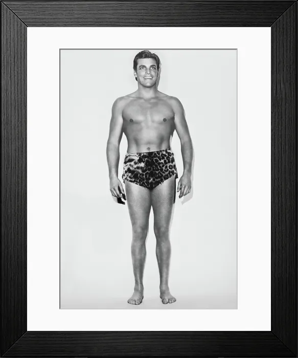 Framed Print : KING OF THE JUNGLE, Buster Crabbe, 1933