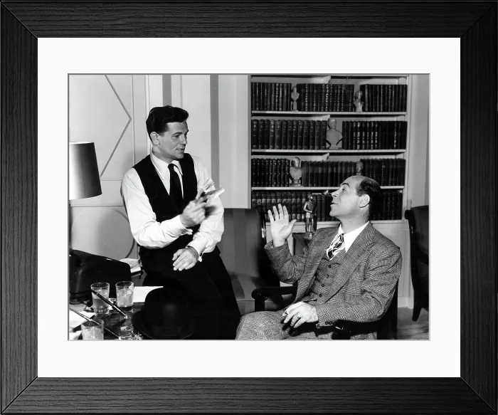 Framed Print : FORCE OF EVIL, John Garfield, Sid Tomack, 1948 Framed Print : FORCE OF EVIL, John Garfield, Sid Tomack, 1948