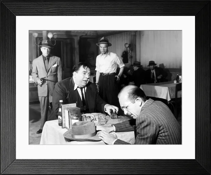Framed Print : FORCE OF EVIL, Thomas Gomez, Howland Chamberlain, 1948