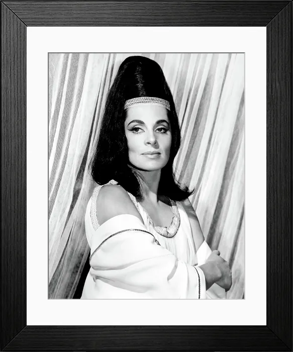 Framed Print : KING OF KINGS, Viveca Lindfors, 1961