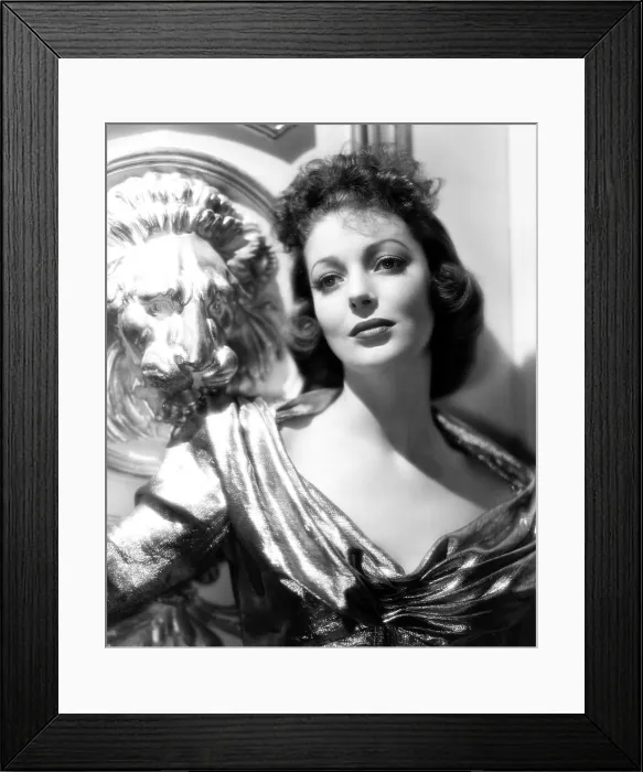 Framed Print : FOUR MEN AND A PRAYER, Loretta Young, in a gold metallic gown by Royer, 1938. 20th Century Fox, TM & Copyright / courtesy Everett Collection Framed Print : FOUR MEN AND A PRAYER, Loretta Young, in a gold metallic gown by Royer, 1938. 20th Century Fox, TM & Copyright / courtesy Everett Collection