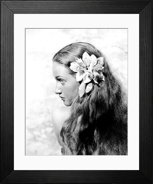 Framed Print : THE JUNGLE PRINCESS, Dorothy Lamour, 1936