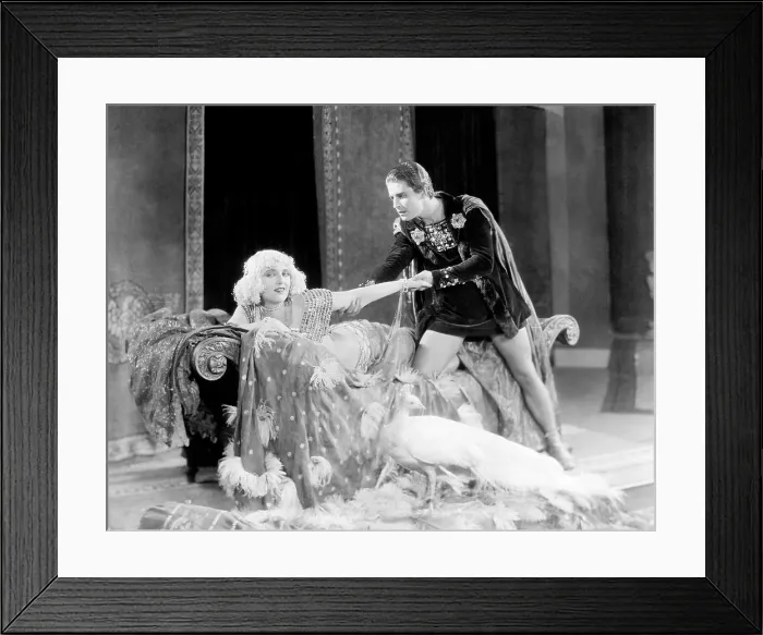 Framed Print : BEN-HUR, Carmel Myers, Ramon Novarro, 1925